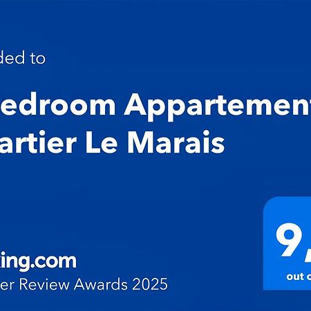 2 Bedroom Appartement Quartier Le Marais Free Netflix Paris Luaran gambar