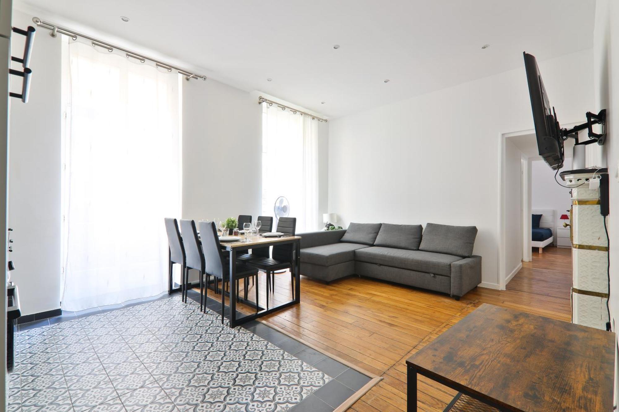 2 Bedroom Appartement Quartier Le Marais Free Netflix Paris Luaran gambar