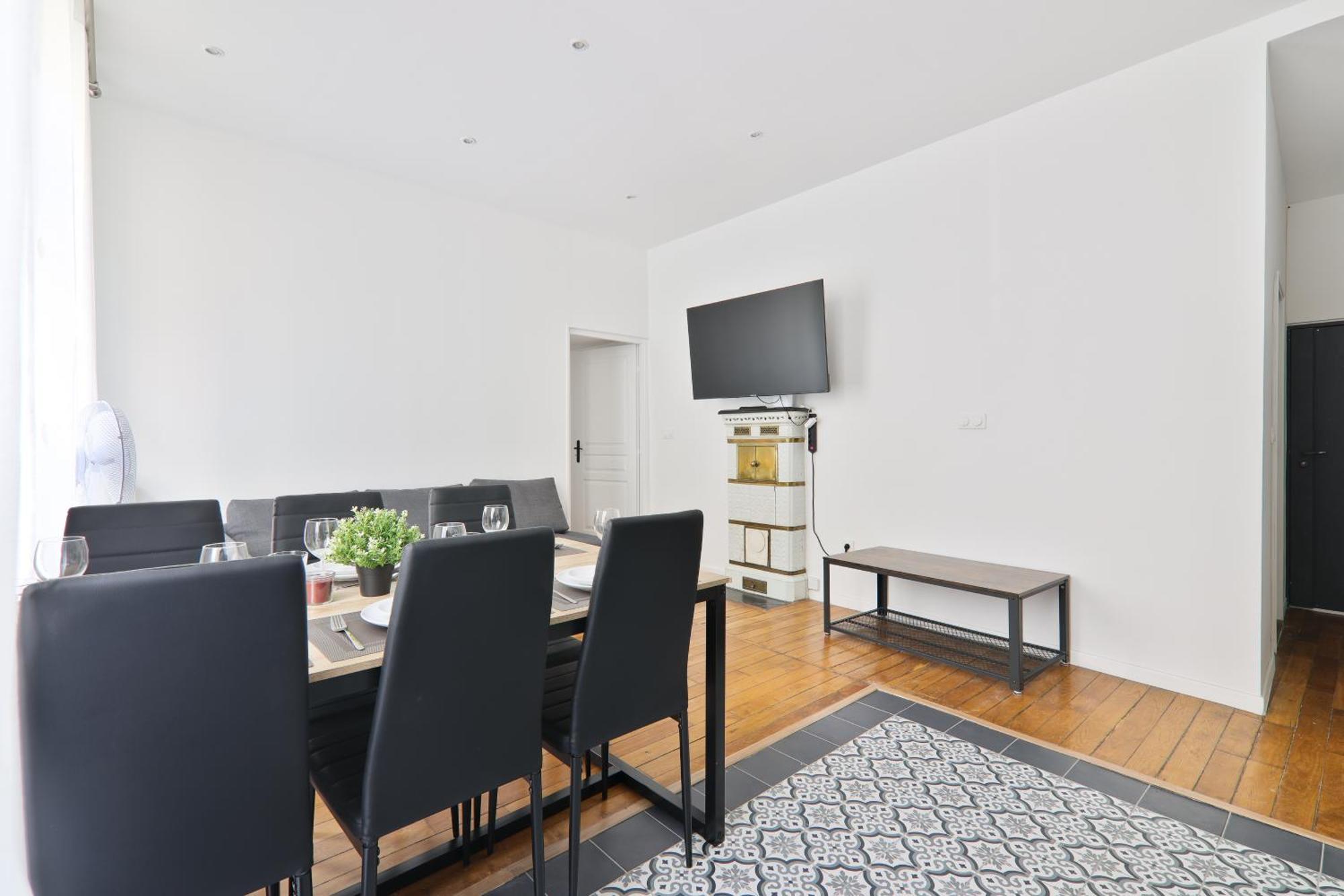 2 Bedroom Appartement Quartier Le Marais Free Netflix Paris Luaran gambar
